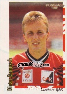 Sticker Dieter Ramusch - Österreichische Fußball-Bundesliga 1997-1998 n. 131 - Panini