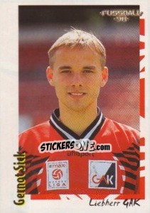 Sticker Gernot Sick - Österreichische Fußball-Bundesliga 1997-1998 - Panini