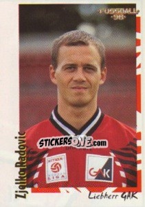 Sticker Zjelko Radovic - Österreichische Fußball-Bundesliga 1997-1998 - Panini