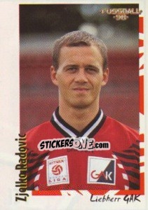 Figurina Zjelko Radovic - Österreichische Fußball-Bundesliga 1997-1998 n. 134 - Panini