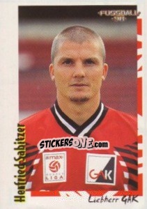 Sticker Herfried Sabitzer - Österreichische Fußball-Bundesliga 1997-1998 - Panini