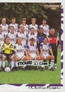 Sticker Team photo (2) - Österreichische Fußball-Bundesliga 1997-1998 n. 140 - Panini