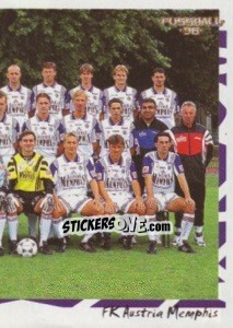 Cromo Team photo (2) - Österreichische Fußball-Bundesliga 1997-1998 - Panini