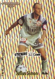 Sticker Julius Simon - Österreichische Fußball-Bundesliga 1997-1998 - Panini