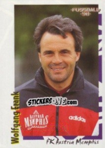 Cromo Wolfgang Frank - Österreichische Fußball-Bundesliga 1997-1998 - Panini