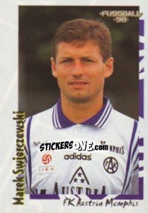 Figurina Marek Swierczewski - Österreichische Fußball-Bundesliga 1997-1998 n. 152 - Panini