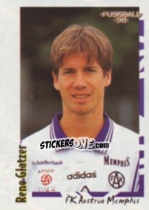 Sticker Rene Glatzer - Österreichische Fußball-Bundesliga 1997-1998 - Panini