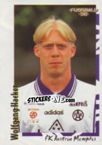 Figurina Wolfgang Hacker - Österreichische Fußball-Bundesliga 1997-1998 n. 157 - Panini