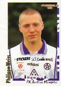 Sticker Philippe Weiss - Österreichische Fußball-Bundesliga 1997-1998 - Panini