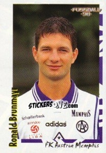 Cromo Ronald Brunmayr - Österreichische Fußball-Bundesliga 1997-1998 - Panini