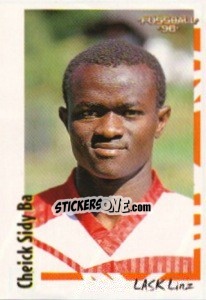 Sticker Cheick Sidy Ba - Österreichische Fußball-Bundesliga 1997-1998 n. 178 - Panini