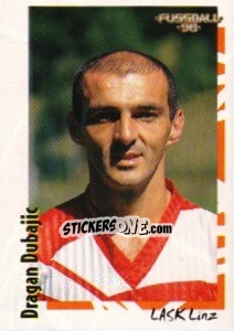 Cromo Dragan Dubajic - Österreichische Fußball-Bundesliga 1997-1998 - Panini