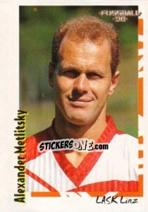 Cromo Alexander Metlitsky - Österreichische Fußball-Bundesliga 1997-1998 - Panini