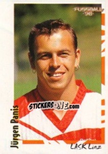 Sticker Jurgen Panis - Österreichische Fußball-Bundesliga 1997-1998 n. 184 - Panini