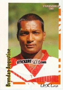 Sticker Brendan Augustine - Österreichische Fußball-Bundesliga 1997-1998 n. 188 - Panini