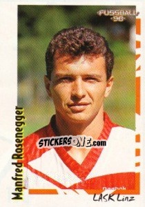 Sticker Manfred Rosenegger - Österreichische Fußball-Bundesliga 1997-1998 - Panini