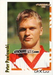 Sticker Peter Pawlowski - Österreichische Fußball-Bundesliga 1997-1998 n. 191 - Panini