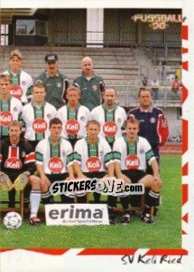 Figurina Team photo (2) - Österreichische Fußball-Bundesliga 1997-1998 - Panini