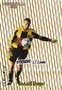 Figurina Ronald Unger - Österreichische Fußball-Bundesliga 1997-1998 n. 196 - Panini
