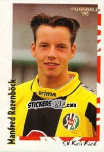 Figurina Manfred Razenbock - Österreichische Fußball-Bundesliga 1997-1998 n. 203 - Panini