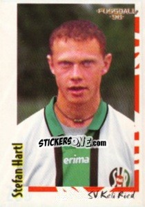 Figurina Stefan Hartl - Österreichische Fußball-Bundesliga 1997-1998 n. 206 - Panini