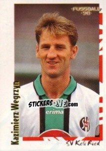 Sticker Kazimierz Wegrzyn - Österreichische Fußball-Bundesliga 1997-1998 n. 207 - Panini