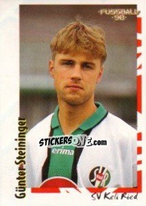 Cromo Gunter Steininger - Österreichische Fußball-Bundesliga 1997-1998 - Panini