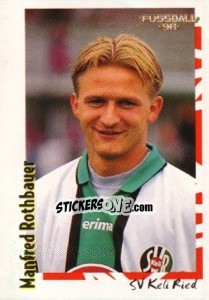Cromo Manfred Rothbauer - Österreichische Fußball-Bundesliga 1997-1998 - Panini