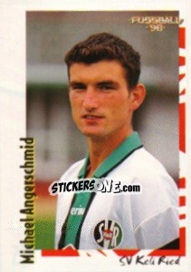 Cromo Michael Angerschmid - Österreichische Fußball-Bundesliga 1997-1998 - Panini