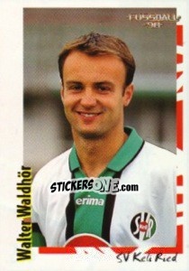 Sticker Walter Waldhor - Österreichische Fußball-Bundesliga 1997-1998 - Panini