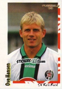 Sticker Ove Hansen - Österreichische Fußball-Bundesliga 1997-1998 - Panini