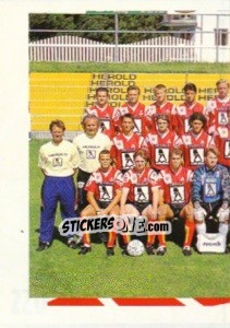 Cromo Team photo (1) - Österreichische Fußball-Bundesliga 1997-1998 - Panini