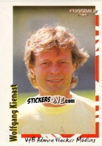 Cromo Wolfgang Kienast - Österreichische Fußball-Bundesliga 1997-1998 - Panini