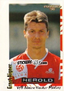 Cromo Ernst Aigner - Österreichische Fußball-Bundesliga 1997-1998 - Panini