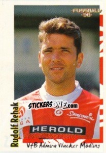 Figurina Rudolf Rehak - Österreichische Fußball-Bundesliga 1997-1998 n. 232 - Panini