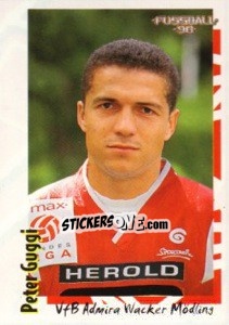Figurina Peter Guggi - Österreichische Fußball-Bundesliga 1997-1998 n. 235 - Panini