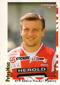 Sticker Peter Mraz - Österreichische Fußball-Bundesliga 1997-1998 - Panini