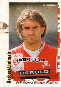 Figurina Herbert Linimair - Österreichische Fußball-Bundesliga 1997-1998 n. 238 - Panini