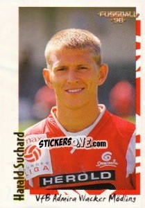 Figurina Harald Suchard - Österreichische Fußball-Bundesliga 1997-1998 n. 240 - Panini