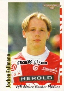 Cromo Jochen Fallmann - Österreichische Fußball-Bundesliga 1997-1998 - Panini