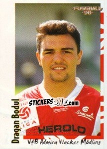 Sticker Dragan Bodul - Österreichische Fußball-Bundesliga 1997-1998 n. 242 - Panini