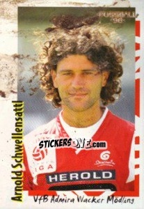 Sticker Arnold Schwellensattl - Österreichische Fußball-Bundesliga 1997-1998 - Panini