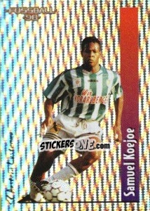 Cromo Samuel Koejoe - Österreichische Fußball-Bundesliga 1997-1998 - Panini