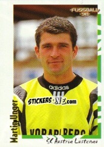 Cromo Martin Unger - Österreichische Fußball-Bundesliga 1997-1998 - Panini