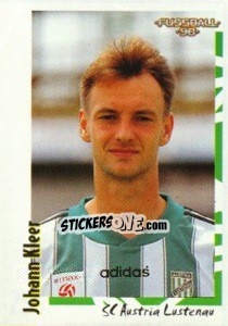Sticker Johann Kleer - Österreichische Fußball-Bundesliga 1997-1998 - Panini