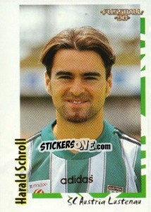 Sticker Harald Schroll - Österreichische Fußball-Bundesliga 1997-1998 - Panini