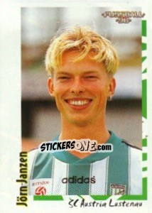 Figurina Jorn Janzen - Österreichische Fußball-Bundesliga 1997-1998 n. 264 - Panini