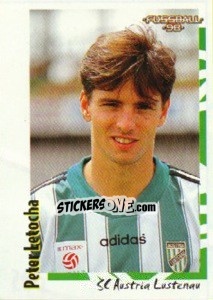 Cromo Peter Letocha - Österreichische Fußball-Bundesliga 1997-1998 - Panini