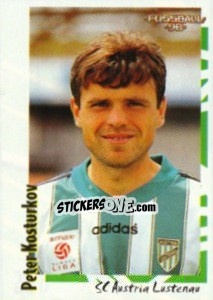 Figurina Peter Kosturkov - Österreichische Fußball-Bundesliga 1997-1998 n. 268 - Panini