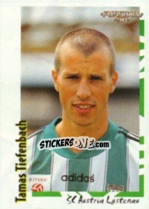 Sticker Tamas Tiefenbach - Österreichische Fußball-Bundesliga 1997-1998 - Panini